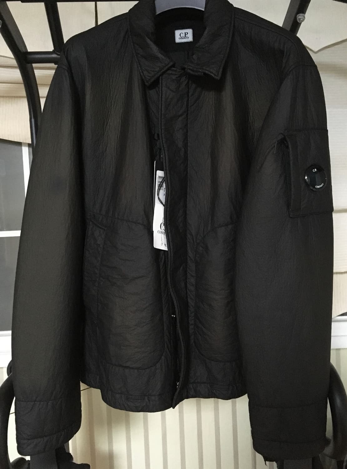 CP컴퍼니 펠트로 바이 필름 숏 자켓 블랙 판매합니다 상품이미지4