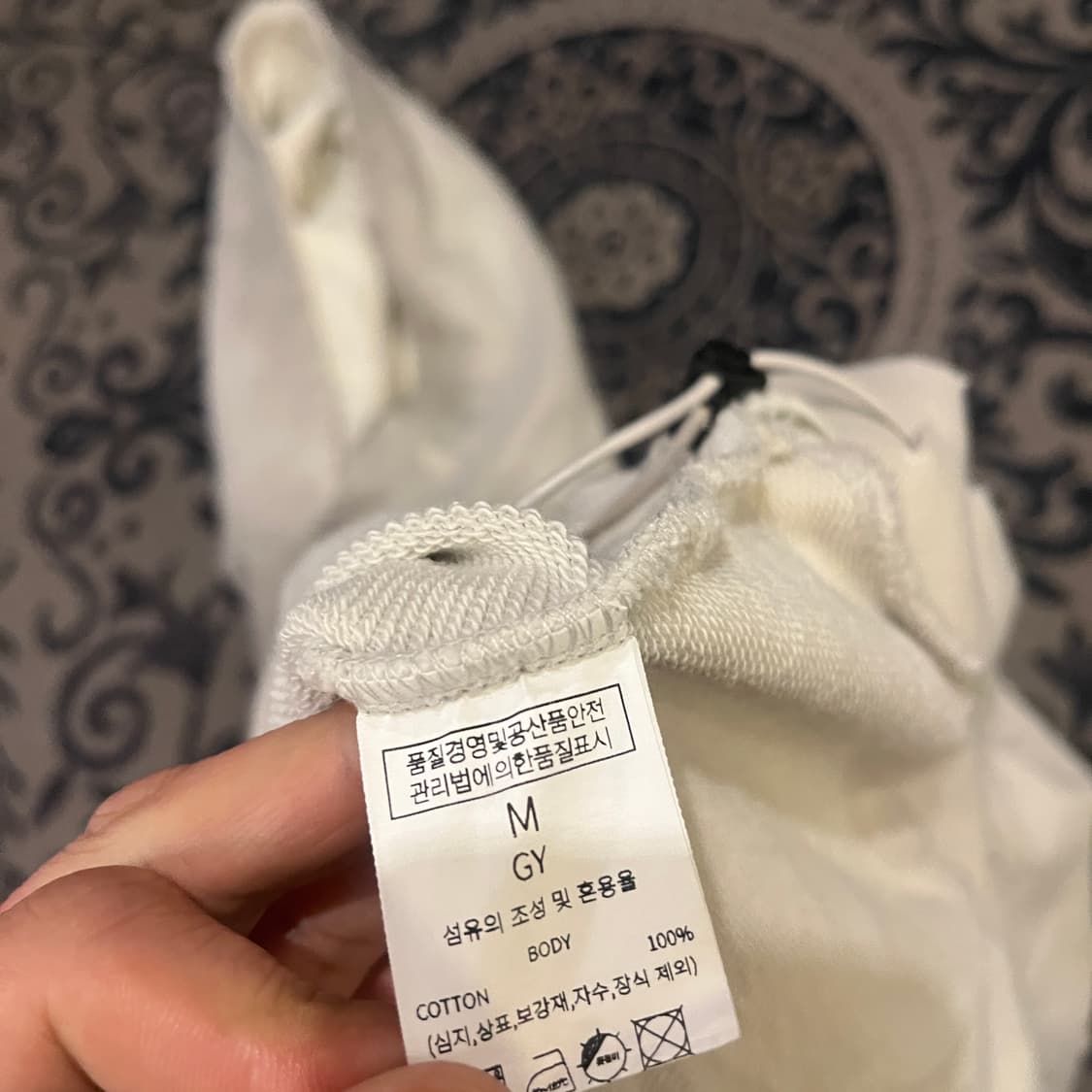 M 스키즘인듀싱 EMO 후드티/W2590 상품이미지5