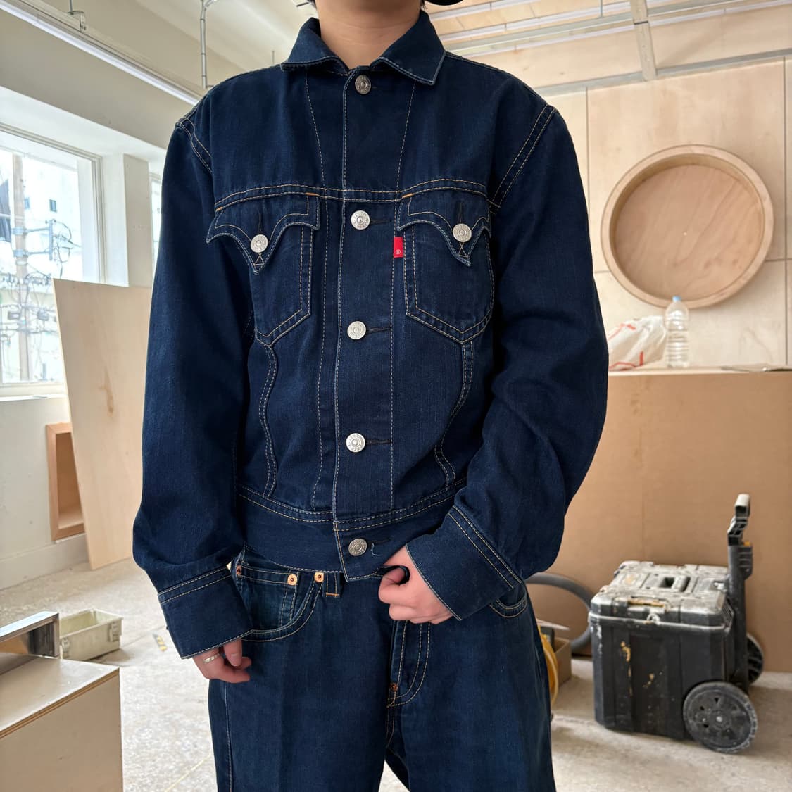 리바이스 타입 1 데님 트러커 자켓 상품이미지1