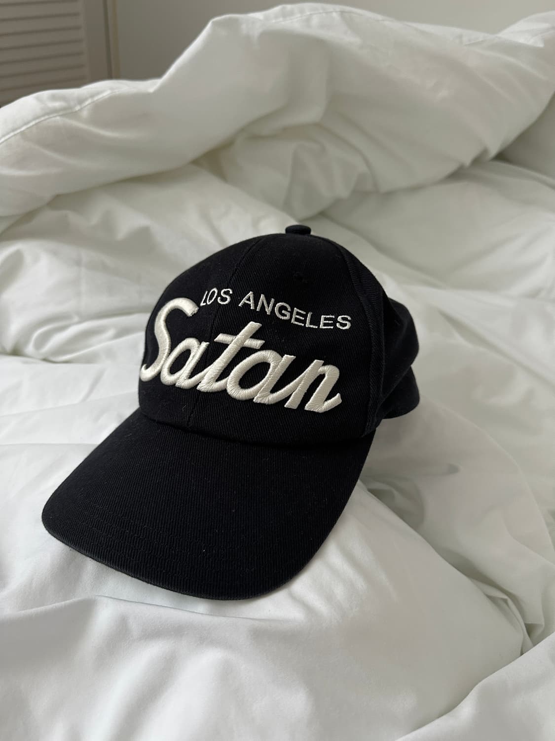 [OS] 세인트미카엘 LA 사탄 캡 블랙 상품이미지5