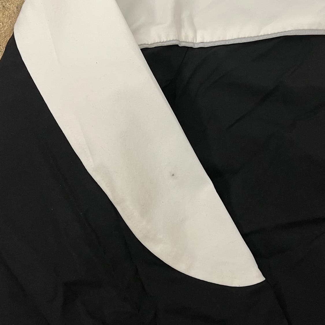 [정품/L] 엄브로 블랙 화이트 반집업 바람막이 자켓 b12 상품이미지7