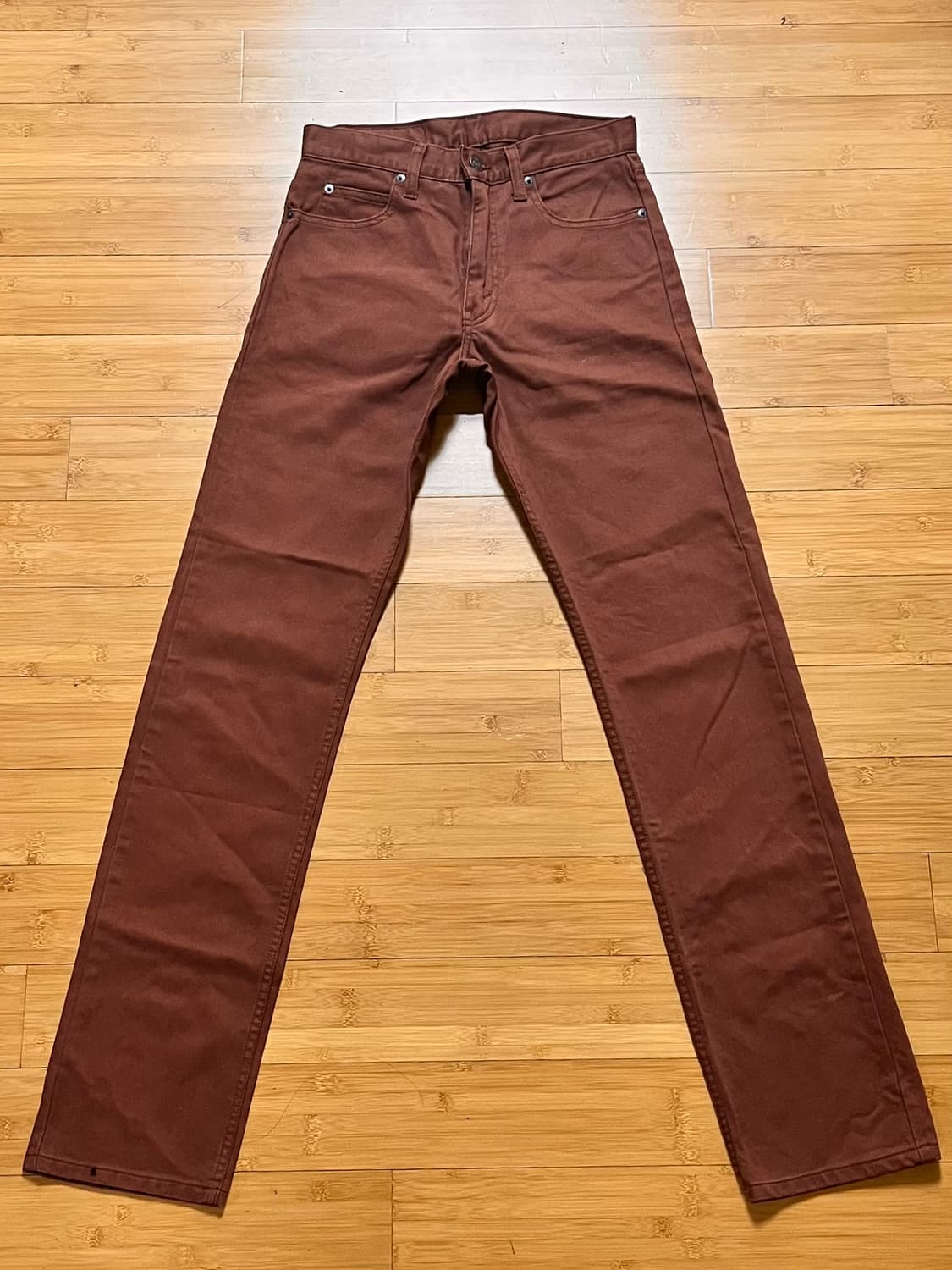 리바이스 505 화이트탭 브릭진 데님팬츠 W29 L34 상품이미지2