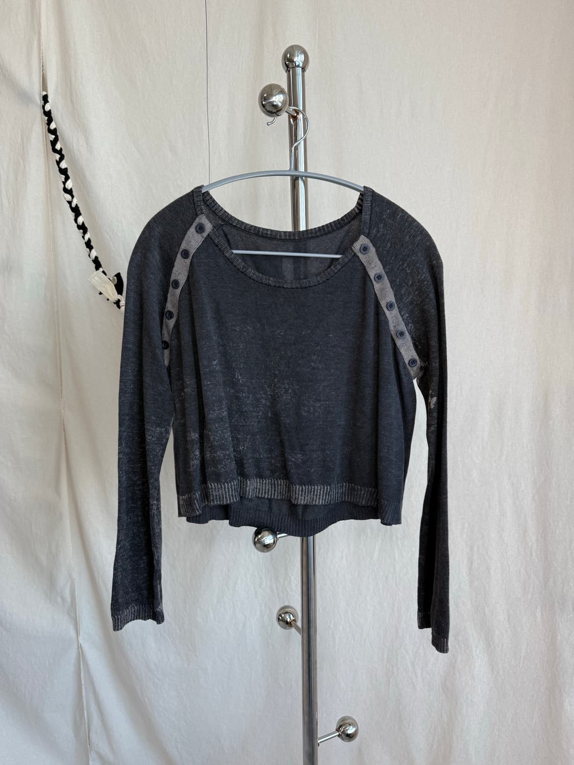 Sophia 그런지 니트 탑 상품이미지3