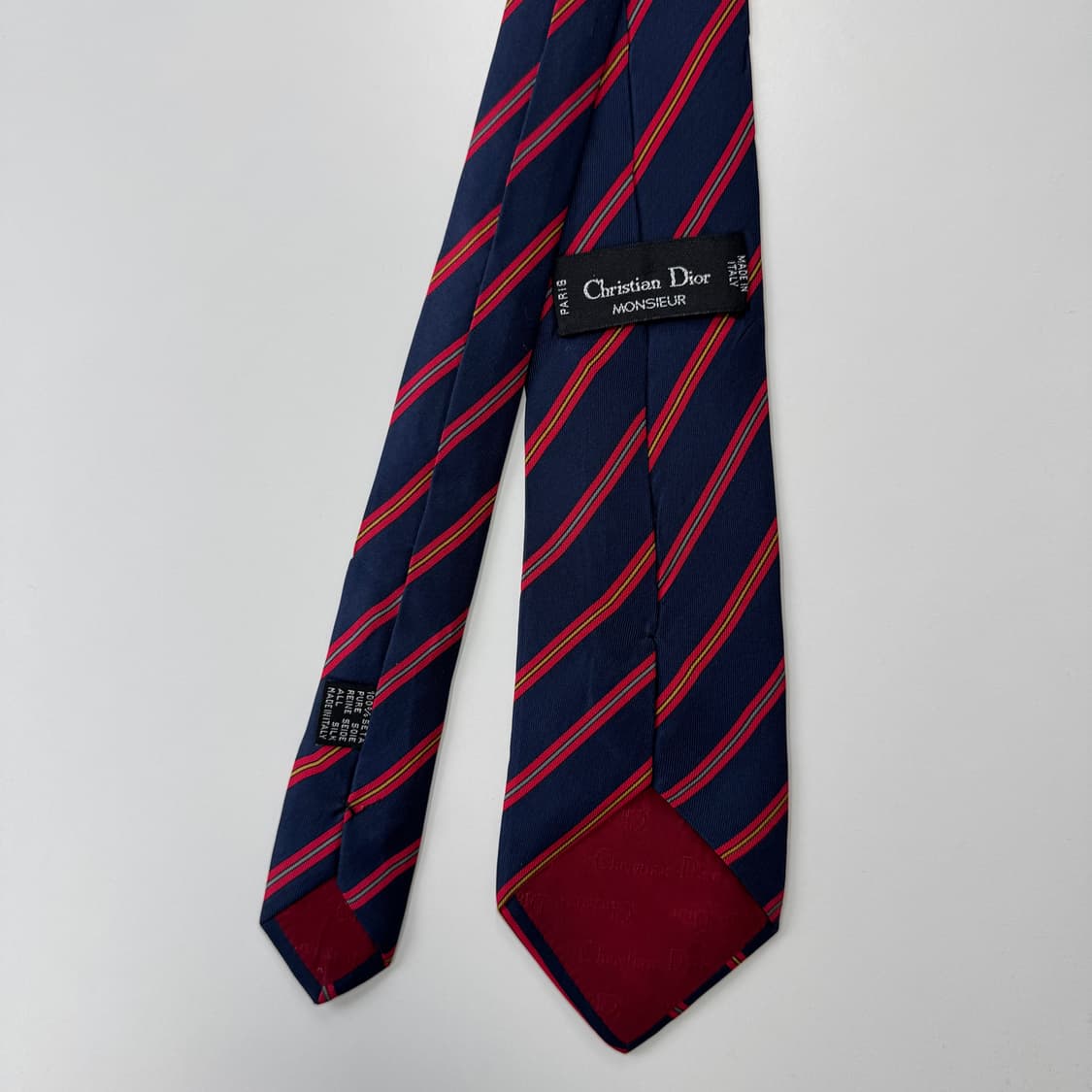 크리스찬 디올(Dior) 심플로고 정품 명품넥타이 8.2cm 상품이미지3