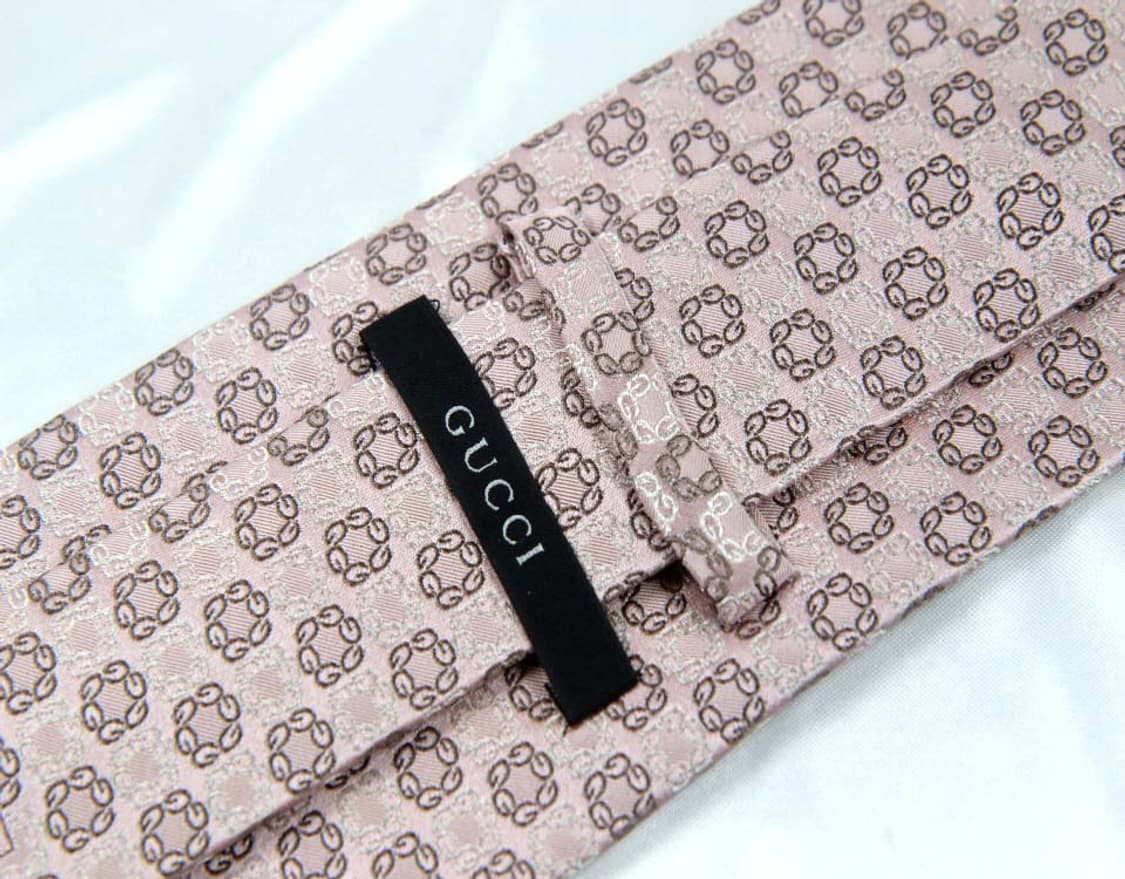 구찌 9.6cm S등급 GG모티브 남자 명품 넥타이 빈티지 상품이미지3