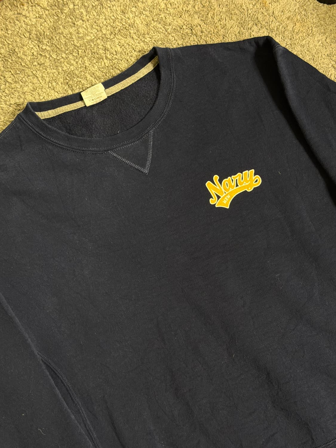 러셀 Navy 스웻셔츠 상품이미지2