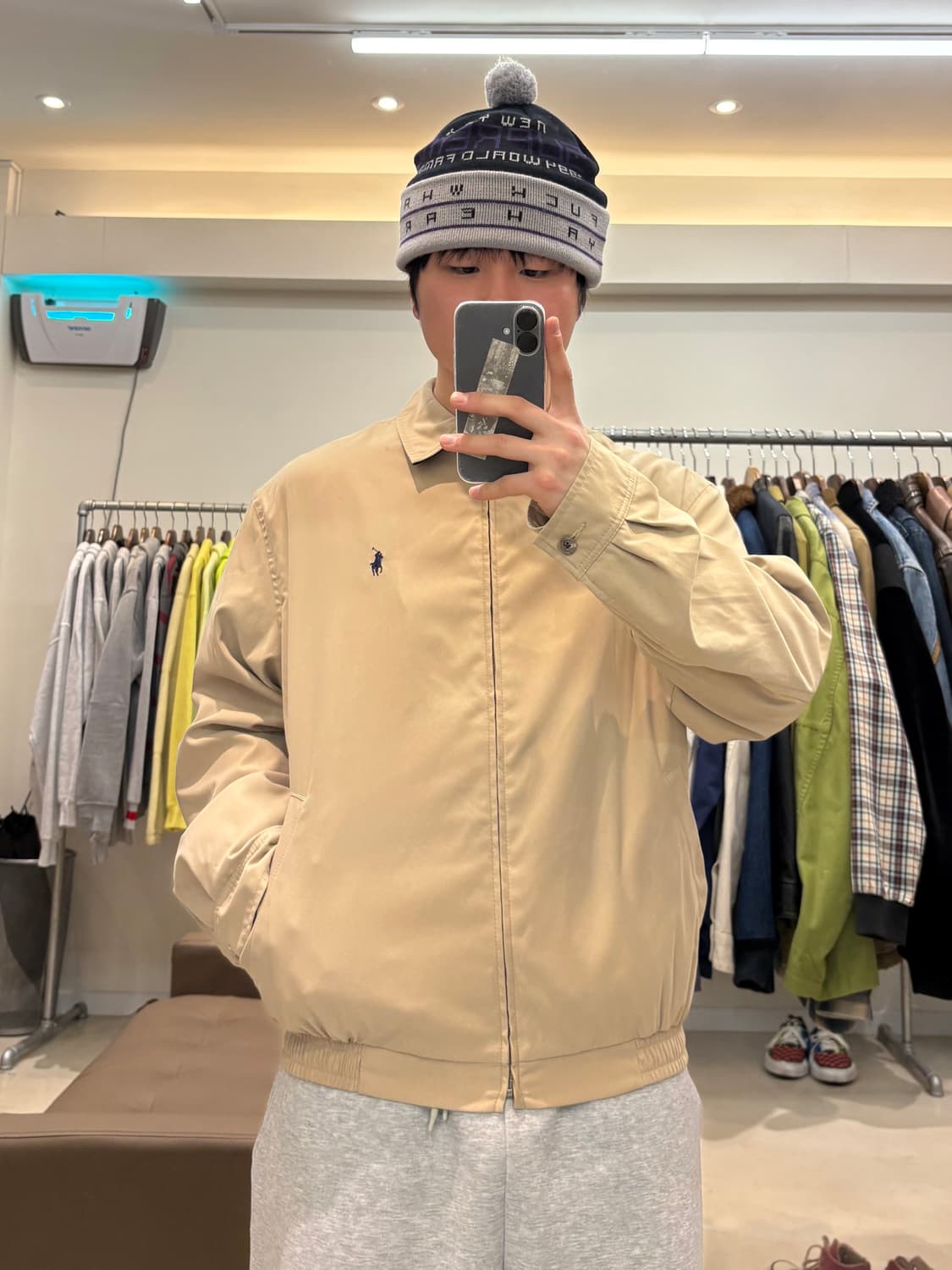 폴로 랄프로렌 폴리쉘 스윙탑 자켓 상품이미지9