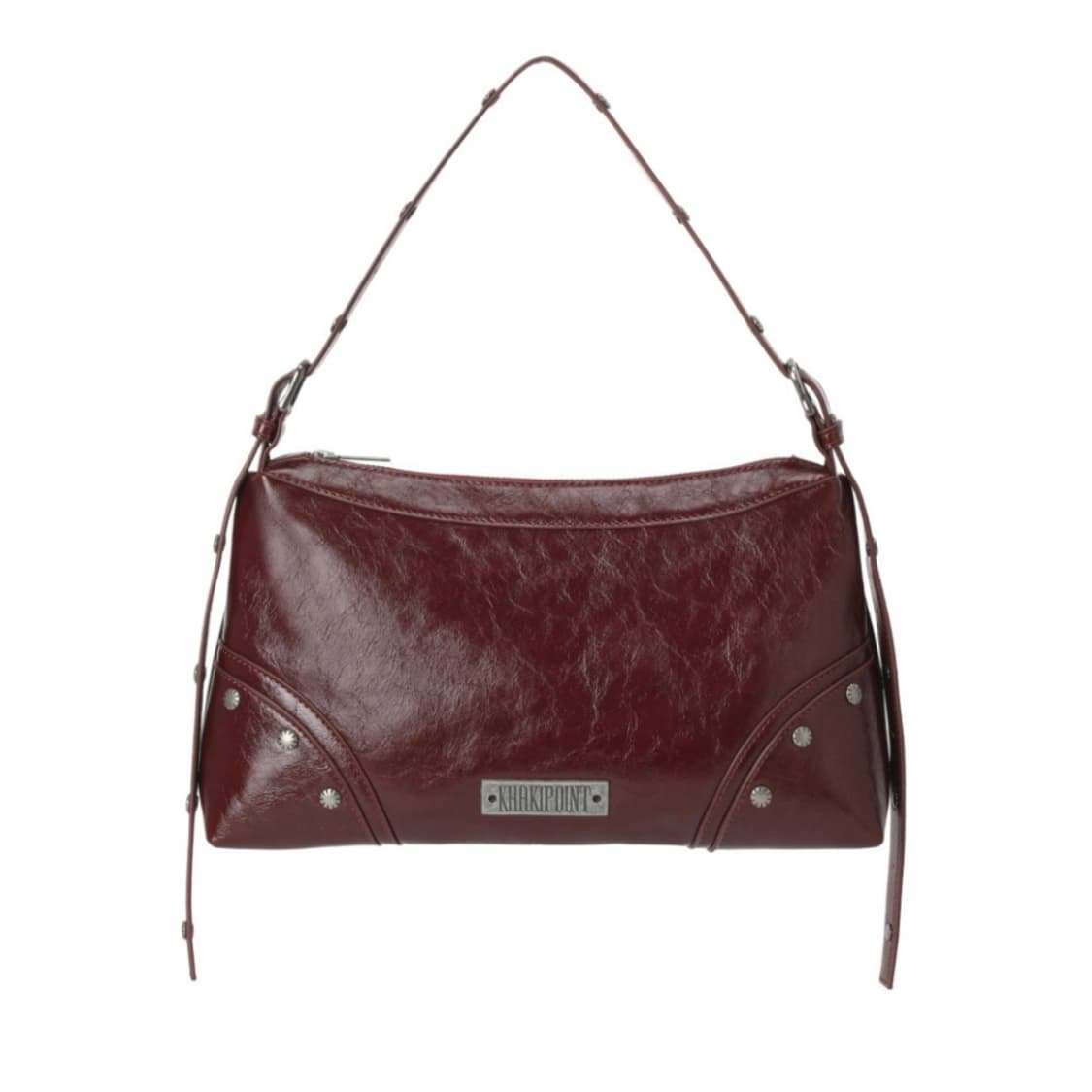 카키포인트 스터드 숄더백 Stud Shoulder Bag red 상품이미지4