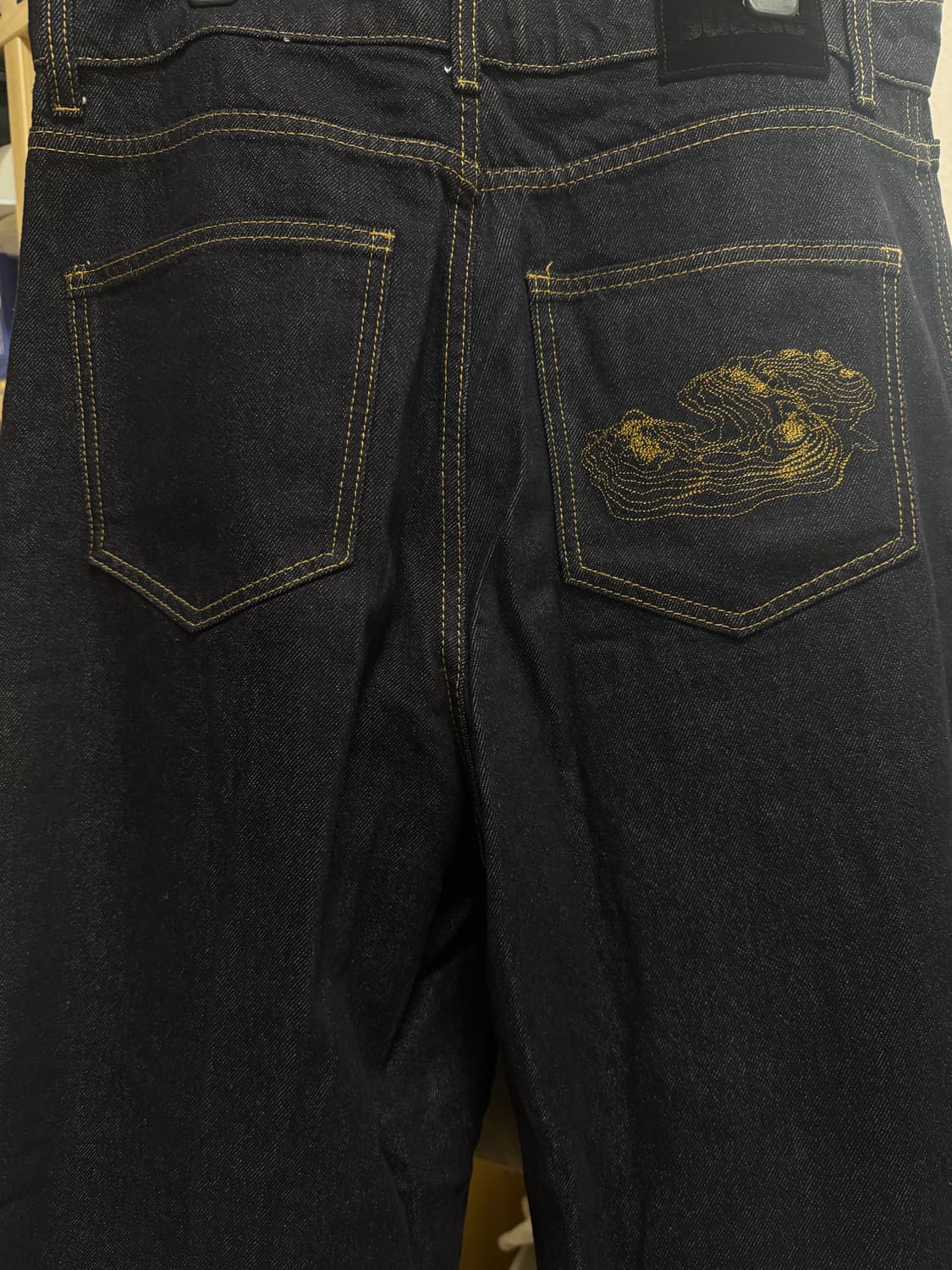 스웨이드 생지데님 팬츠 상품이미지5