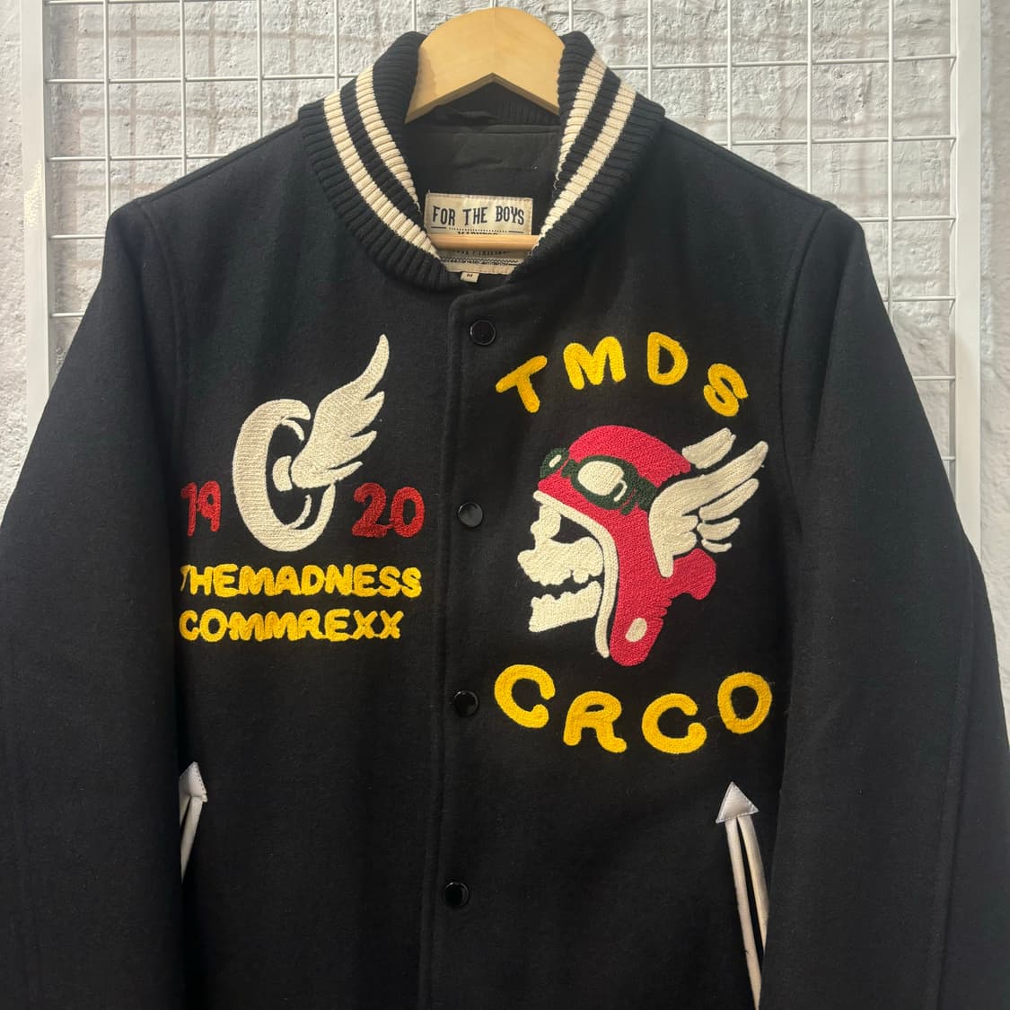 The Madness 더 매드니스 울 바시티 자켓 M 상품이미지3