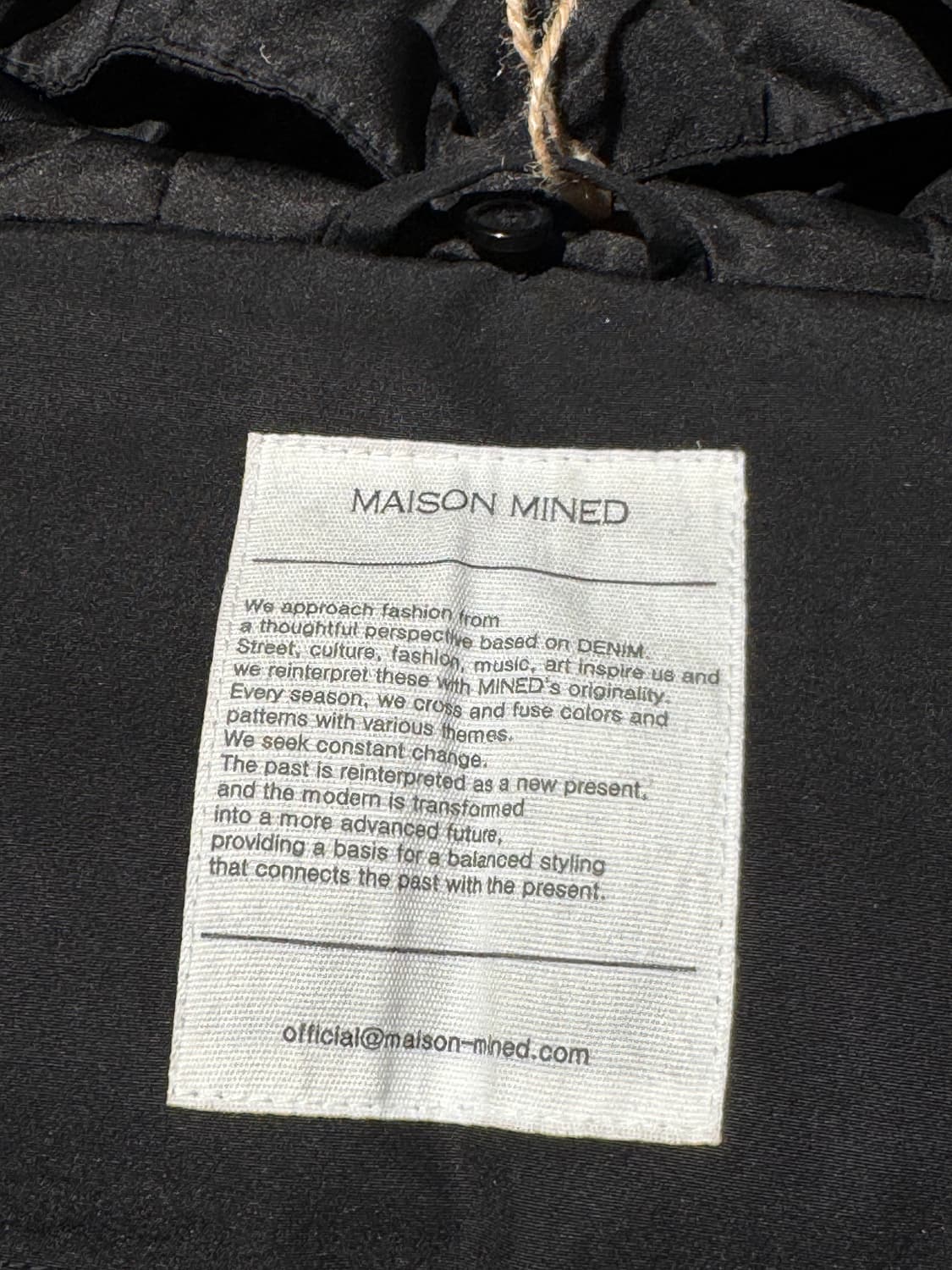 메종미네드 더블 롱 구스다운 벨티드 패딩코트 M 상품이미지6