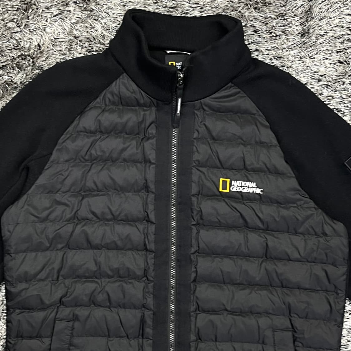내셔널지오그래픽 몬타나 니트 앤 다운 믹스 풀 집업 자켓 (110) 상품이미지2