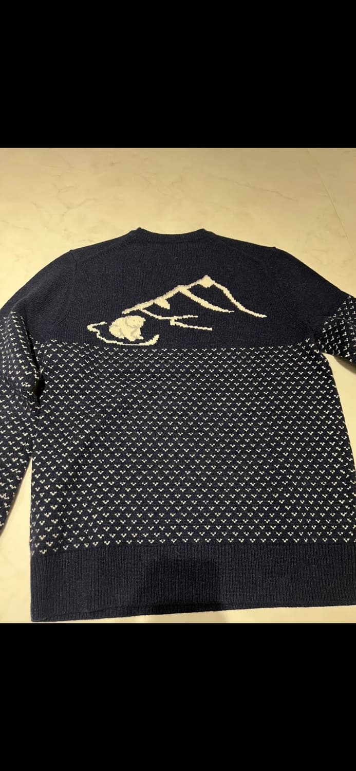 브룩스브라더스 램스울 폴라 베어 스웨터 L 상품이미지6