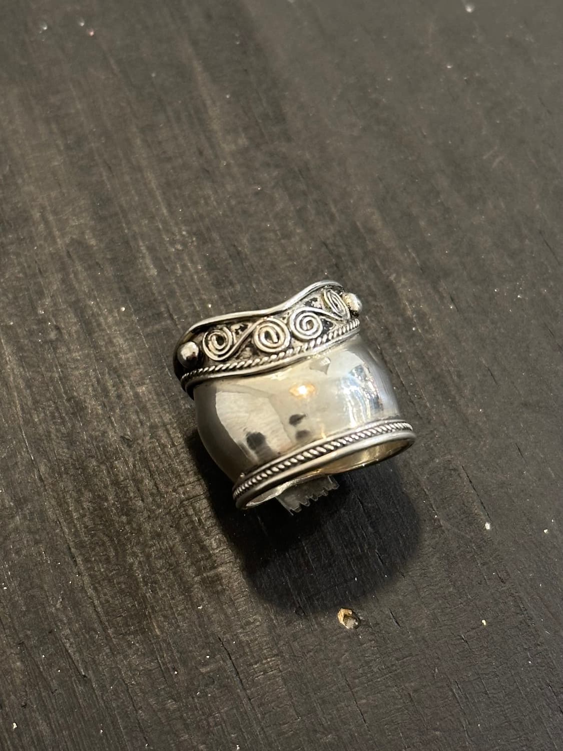 Vintage bold 925silver ring 상품이미지2
