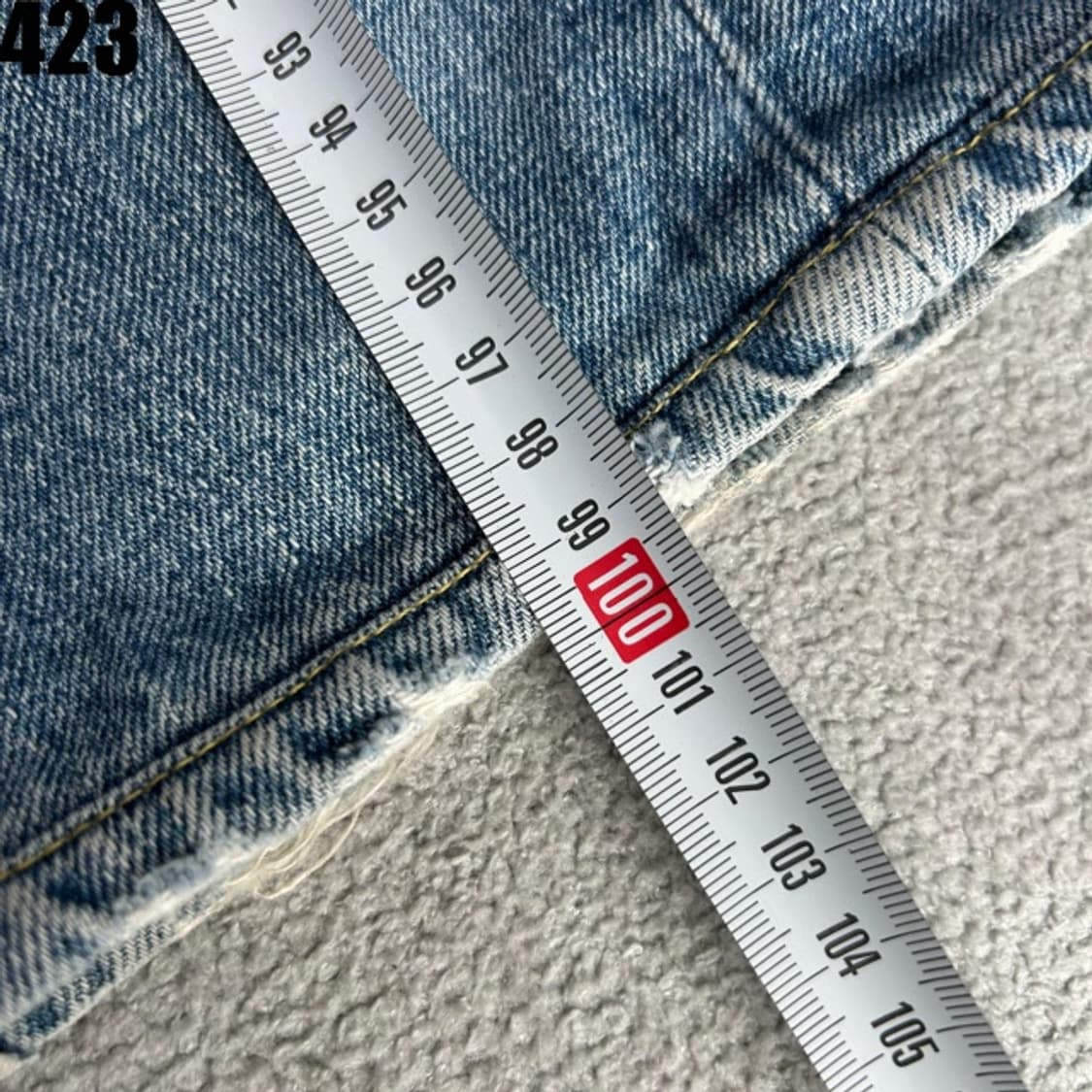 리바이스 빈티지 워싱 데님 청바지 502/33/33 상품이미지6