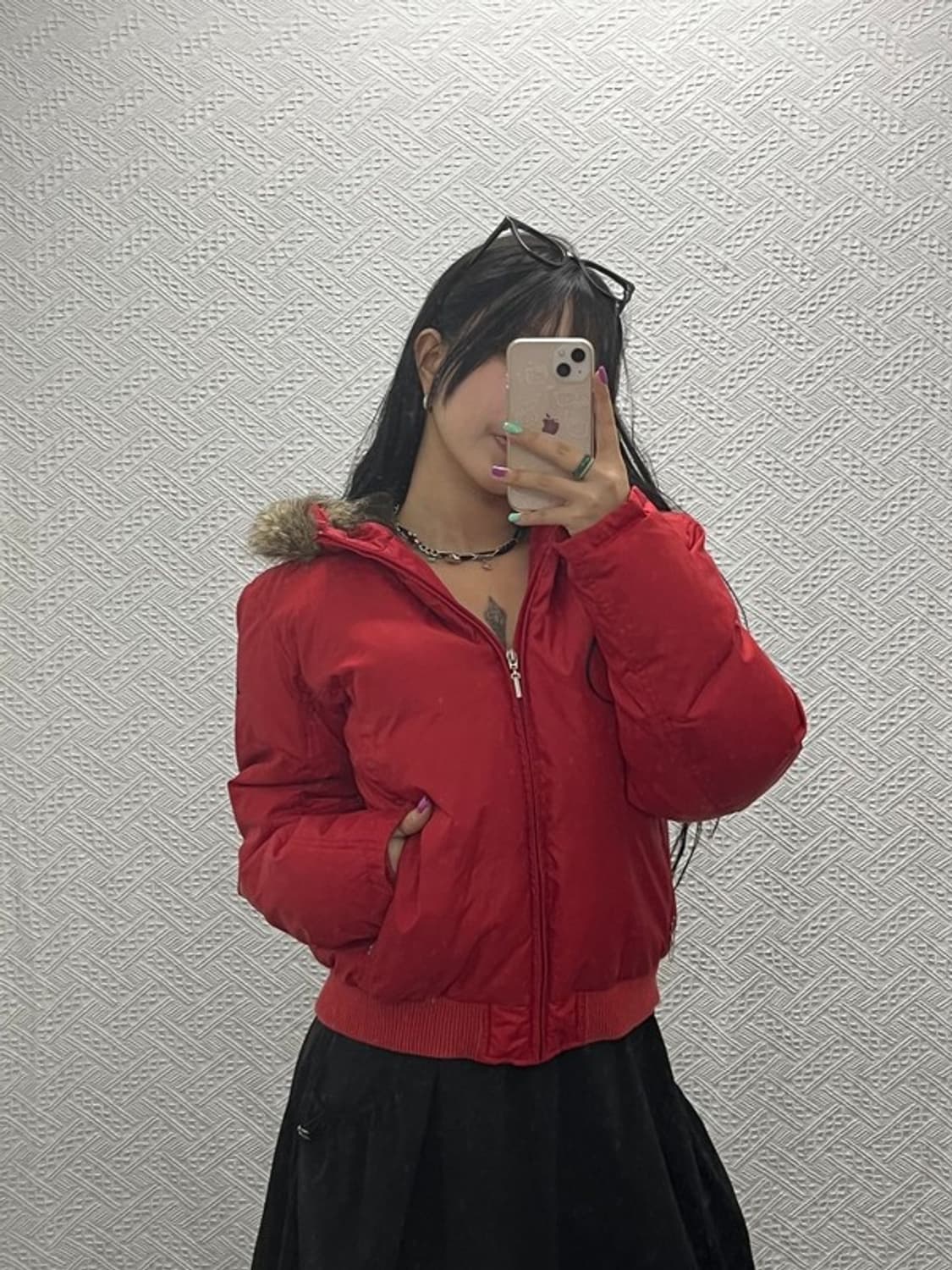 폴로 랄프로렌 올드스쿨 90's 다운 퍼 숏 패딩 L C06665 상품이미지2