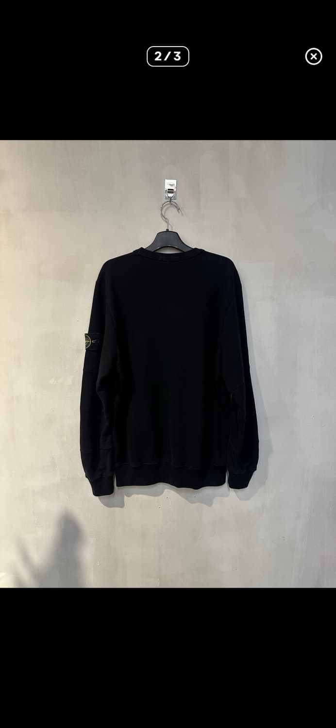 스톤아일랜드 블랙 맨투맨 s 상품이미지2