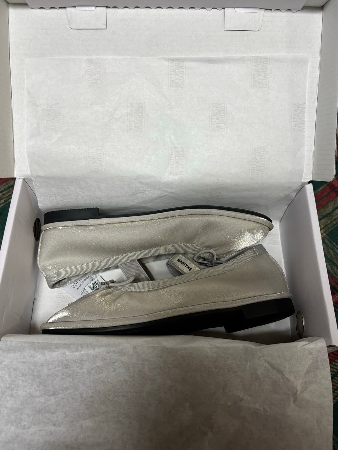 <새상품>마리떼 리본플랫슈즈 상품이미지1