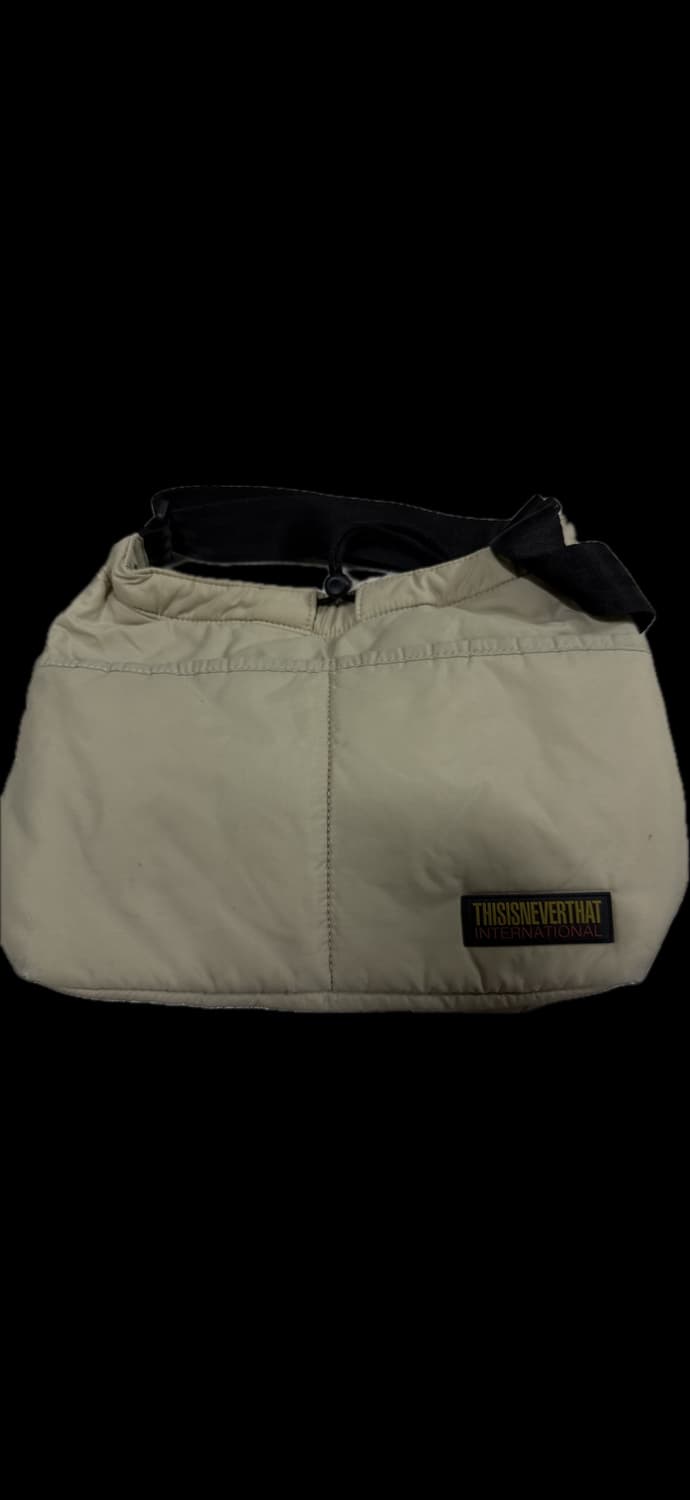 디스이즈네버댓 나일론 숄더백 베이지 상품이미지1