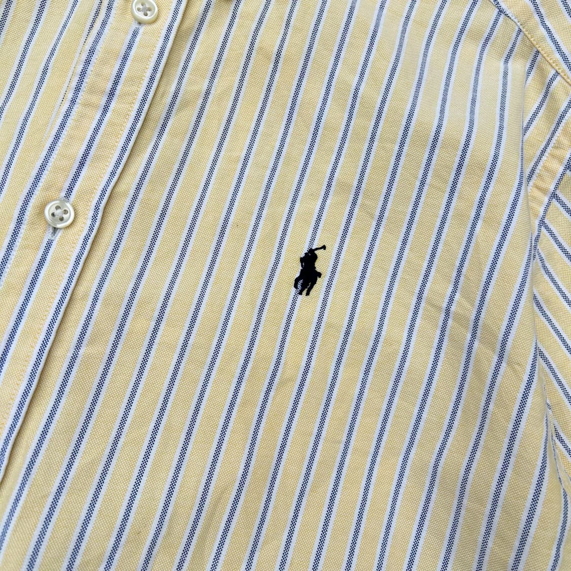 폴로 랄프로렌 옐로우 스트라이프 셔츠 상품이미지5