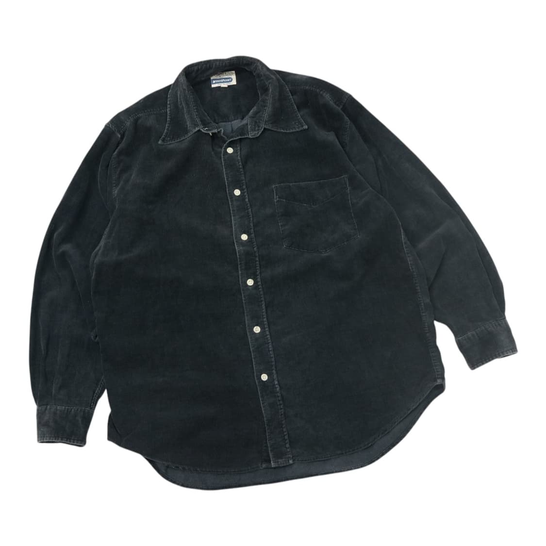 WORKPLANT 워크플랜트 빈티지 다크 네이비 코듀로이 셔츠 (L) 상품이미지1