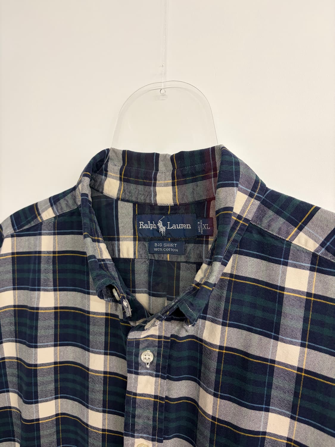 90s 폴로 랄프로렌 빅셔츠 XL 상품이미지2