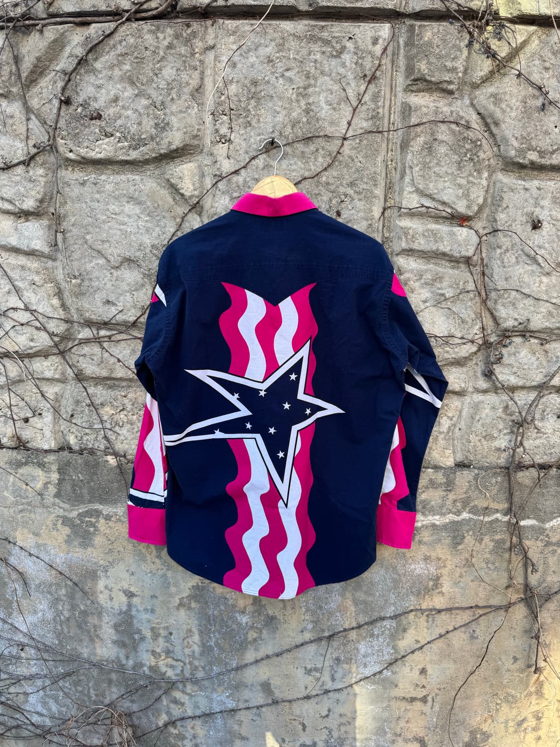 80s ruddock bros 빈티지 프린팅 웨스턴 셔츠 상품이미지2