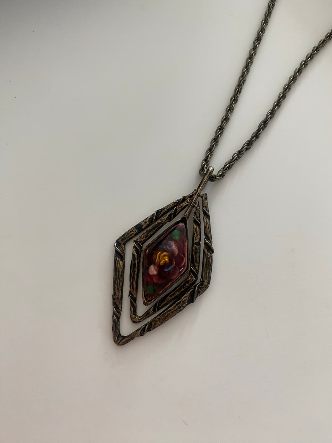 빈티지 칠보 팬던트 목걸이 상품이미지4