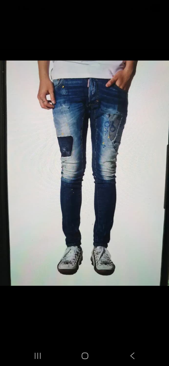 (정품)디스퀘어드2 옐로우 페인팅 수갑 더티덧뎀진

싸이즈31~32. 슬 상품이미지1