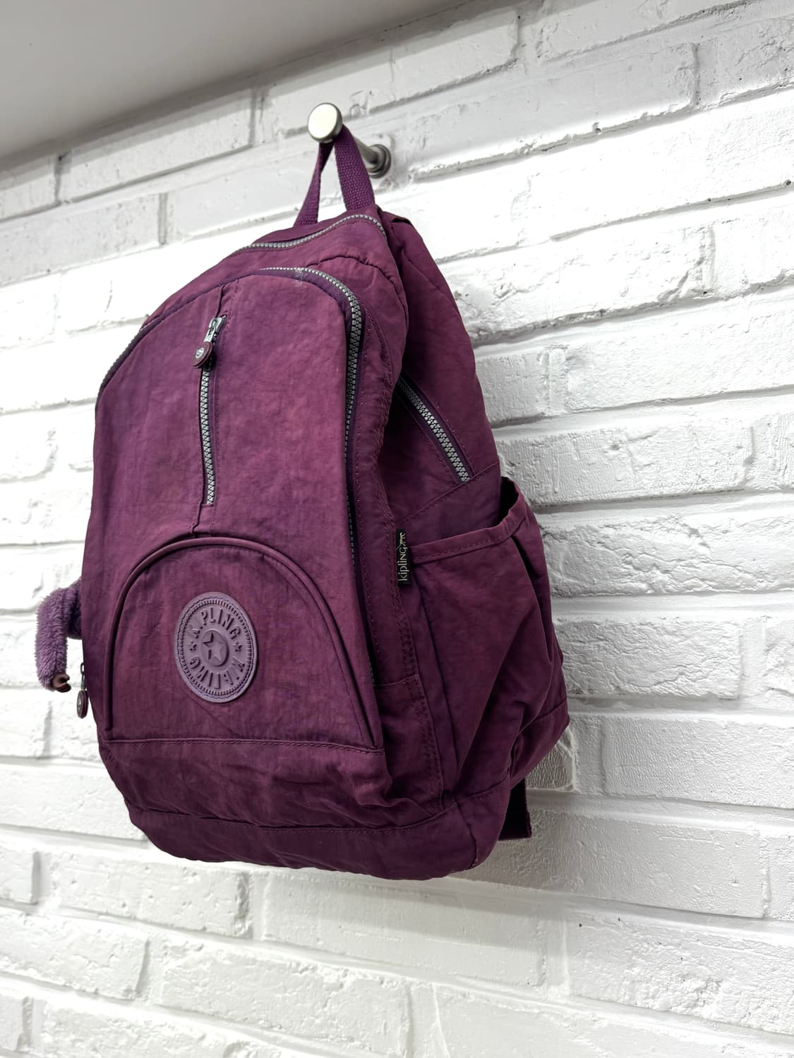키플링 핑크 백팩 상품이미지3