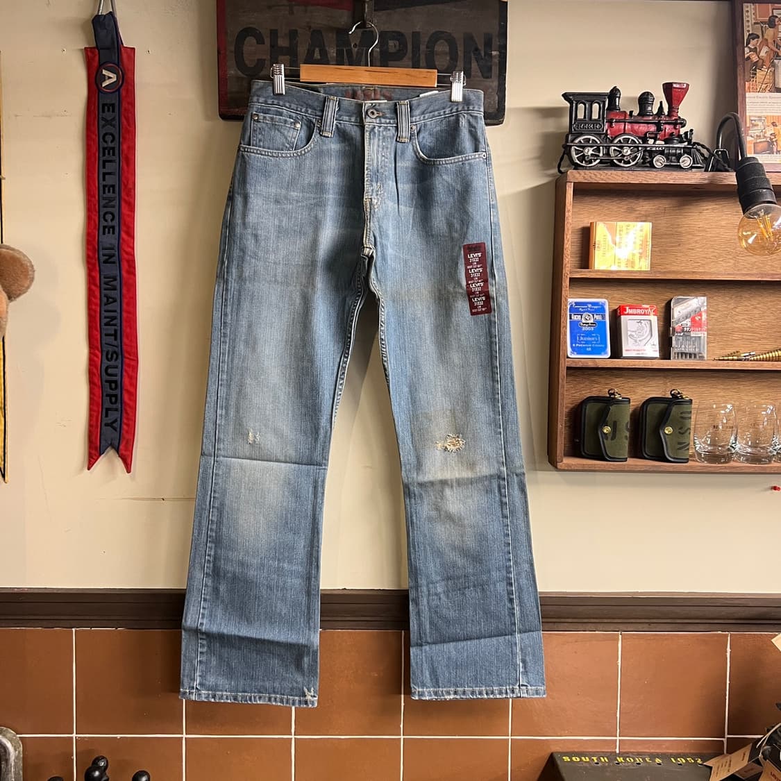00's 리바이스 527 부츠컷 32 Size Mexico 데드스탁 상품이미지1