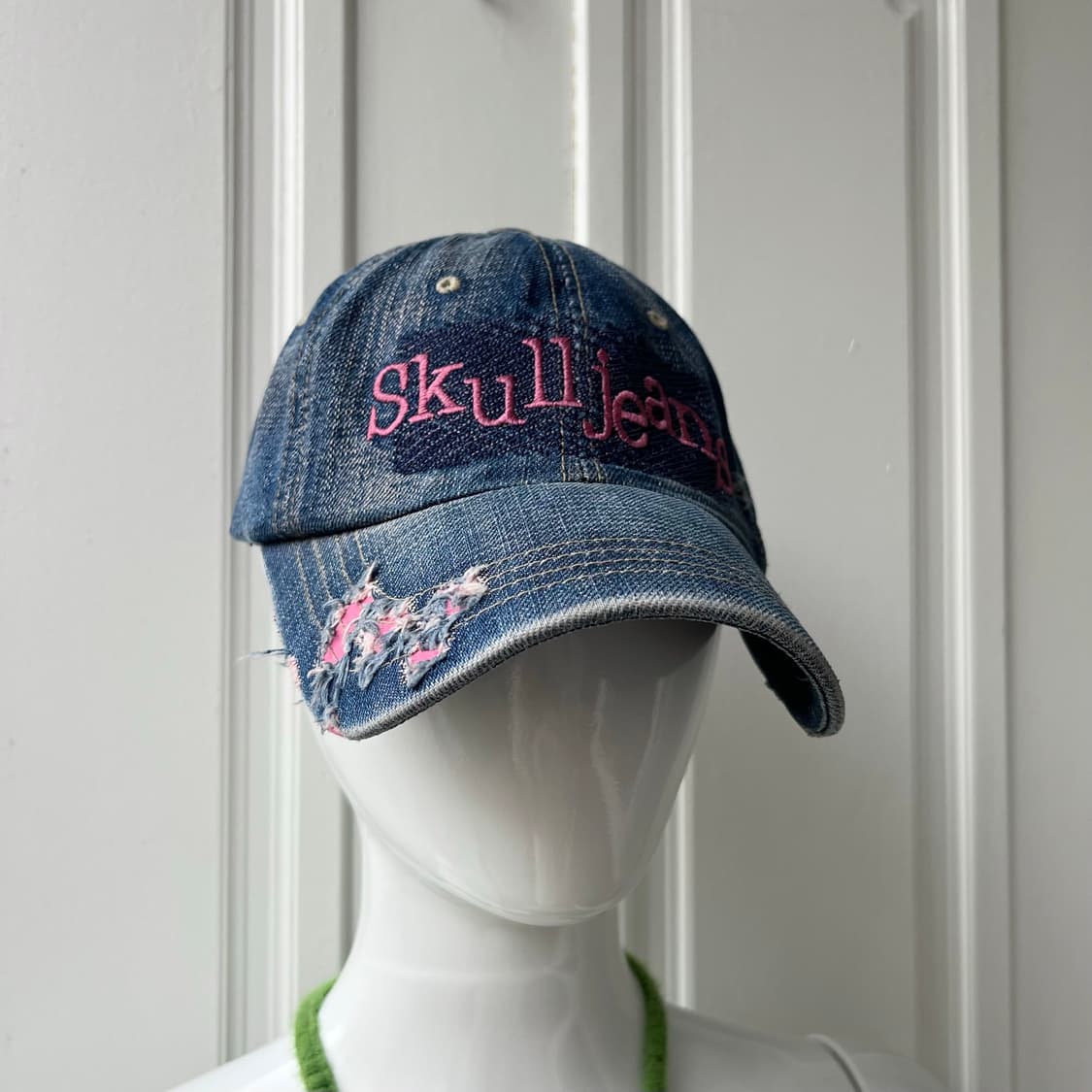 Skull jeans 데님 볼캡 상품이미지2