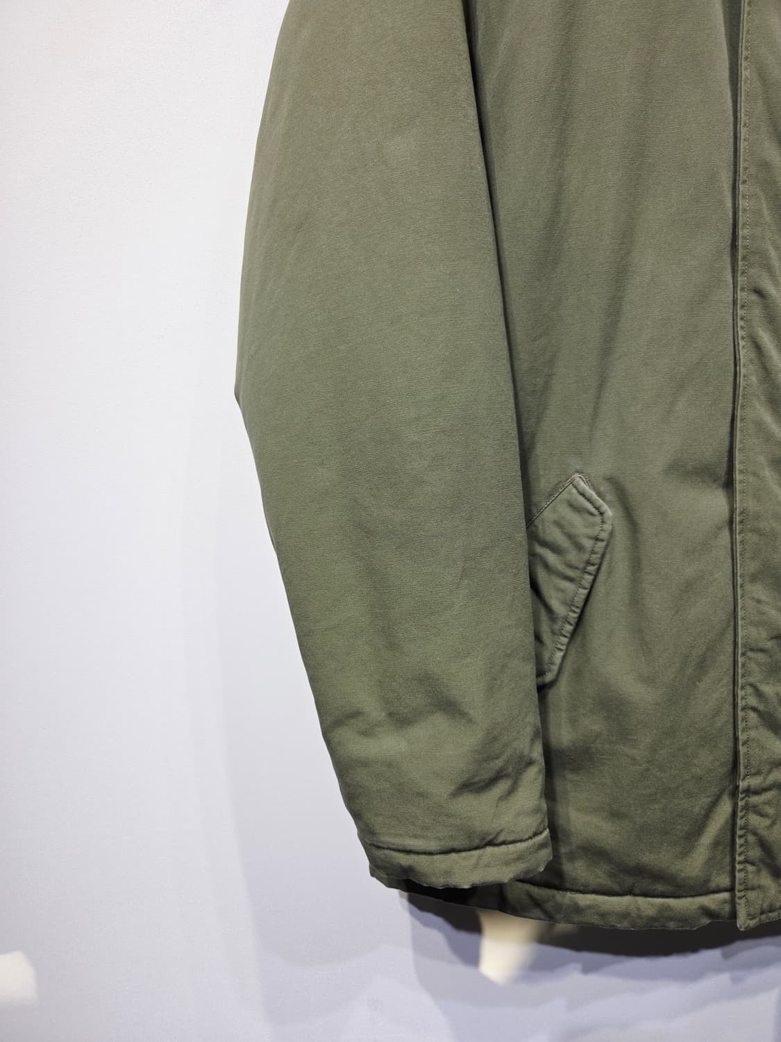 리바이스(Levi's) 써모어 패딩 파카 야상 자켓 카키 상품이미지4