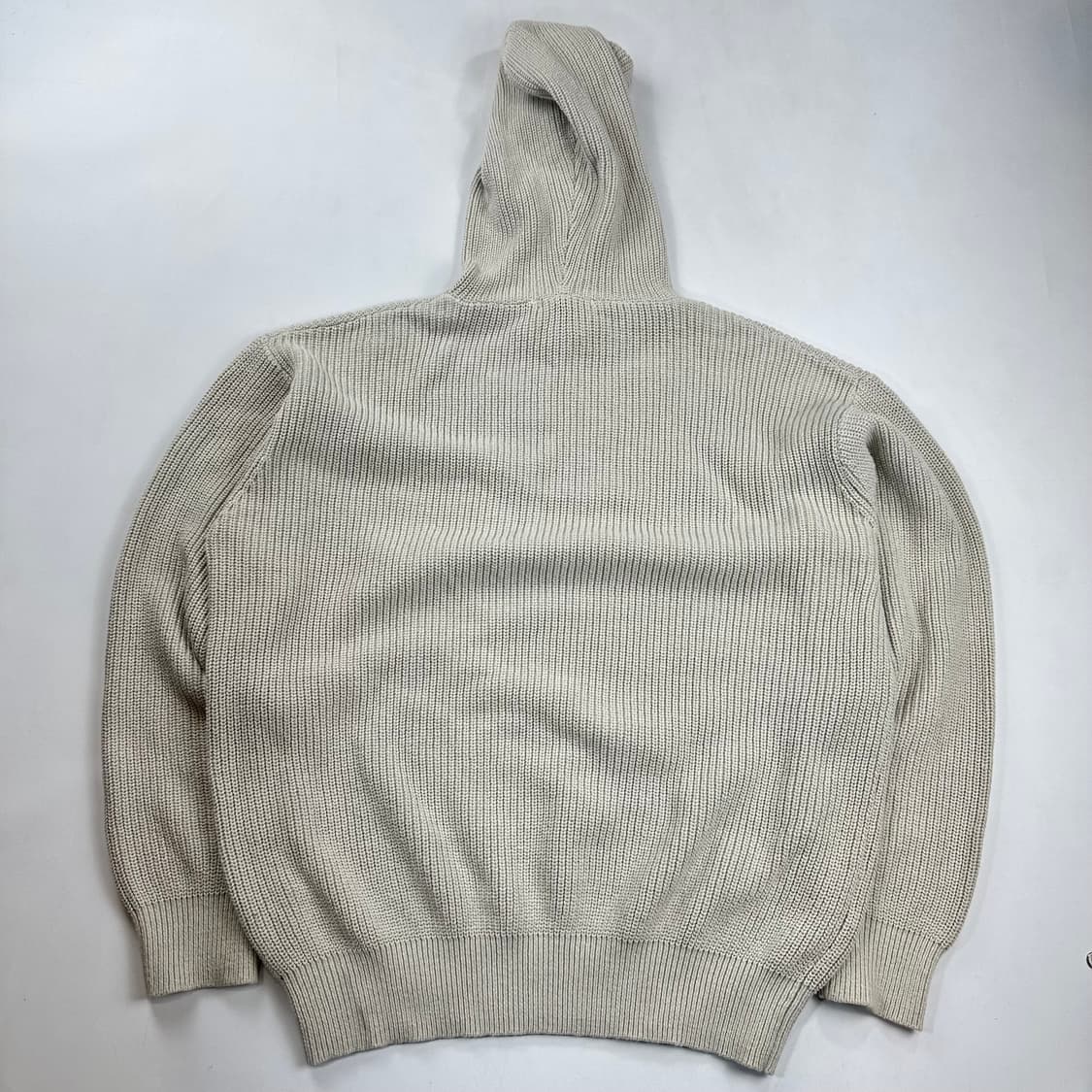 키뮤어 니트 후드 베이지 상품이미지7