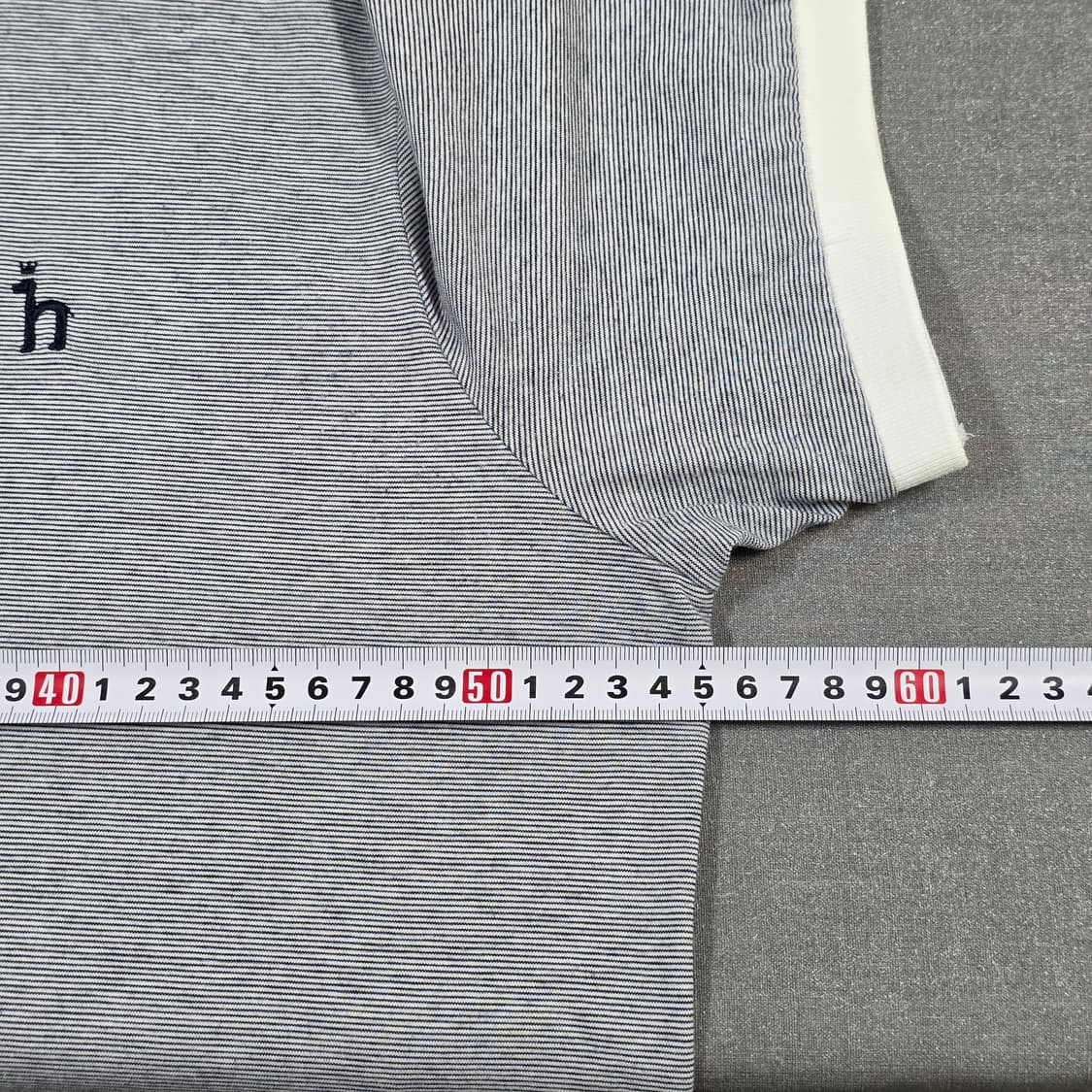 105 헤지스 스트라이프 반팔 카라티 상품이미지6