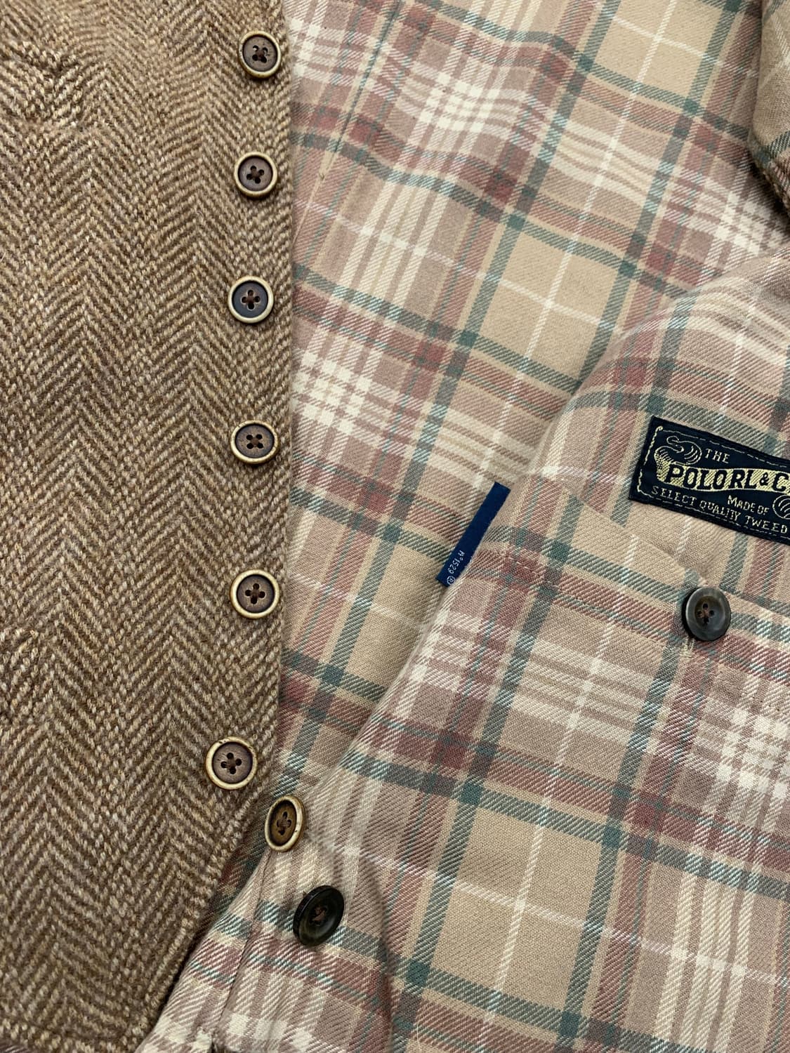 폴로 by 랄프 로렌 헤링본 트위드 베스트(울)M 사이즈 상품이미지4