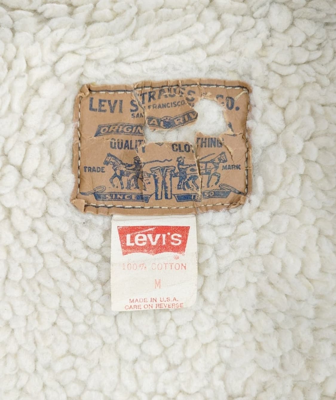 90년대 리바이스 우먼 77935-8206 데님코트 M 상품이미지10