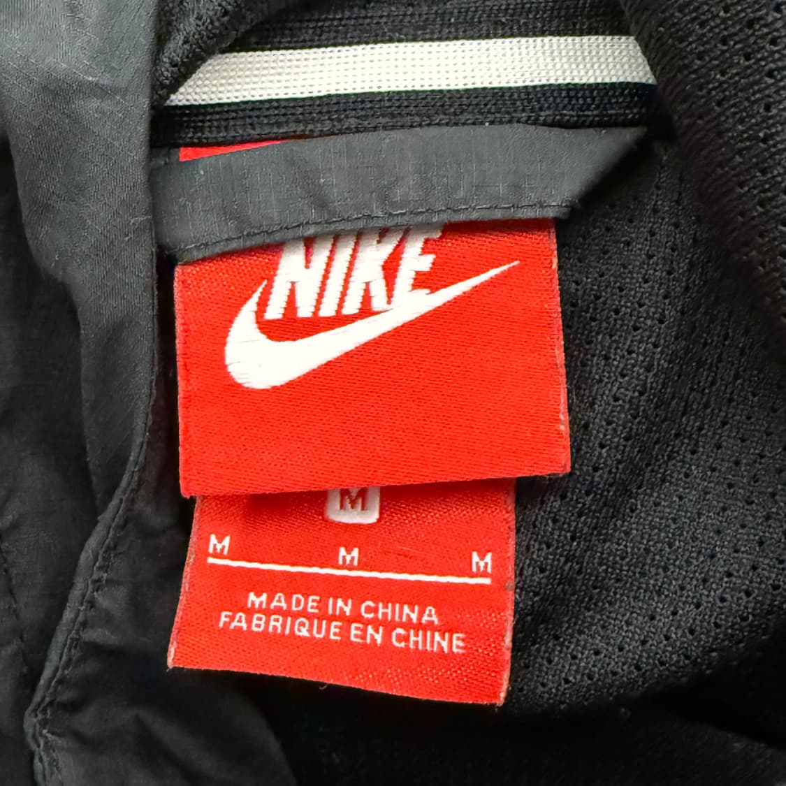 [정품/M] 나이키 블랙 바람막이 후드집업 b10 상품이미지5