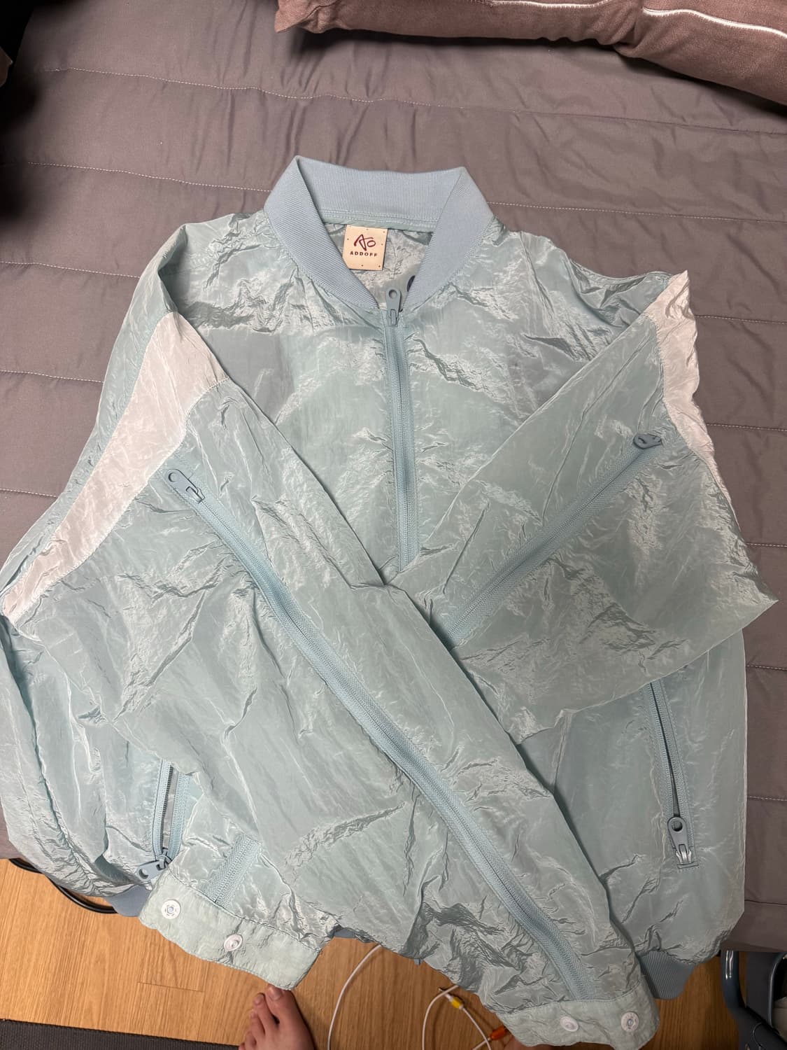 애드오프 나일론 점퍼 L 상품이미지1