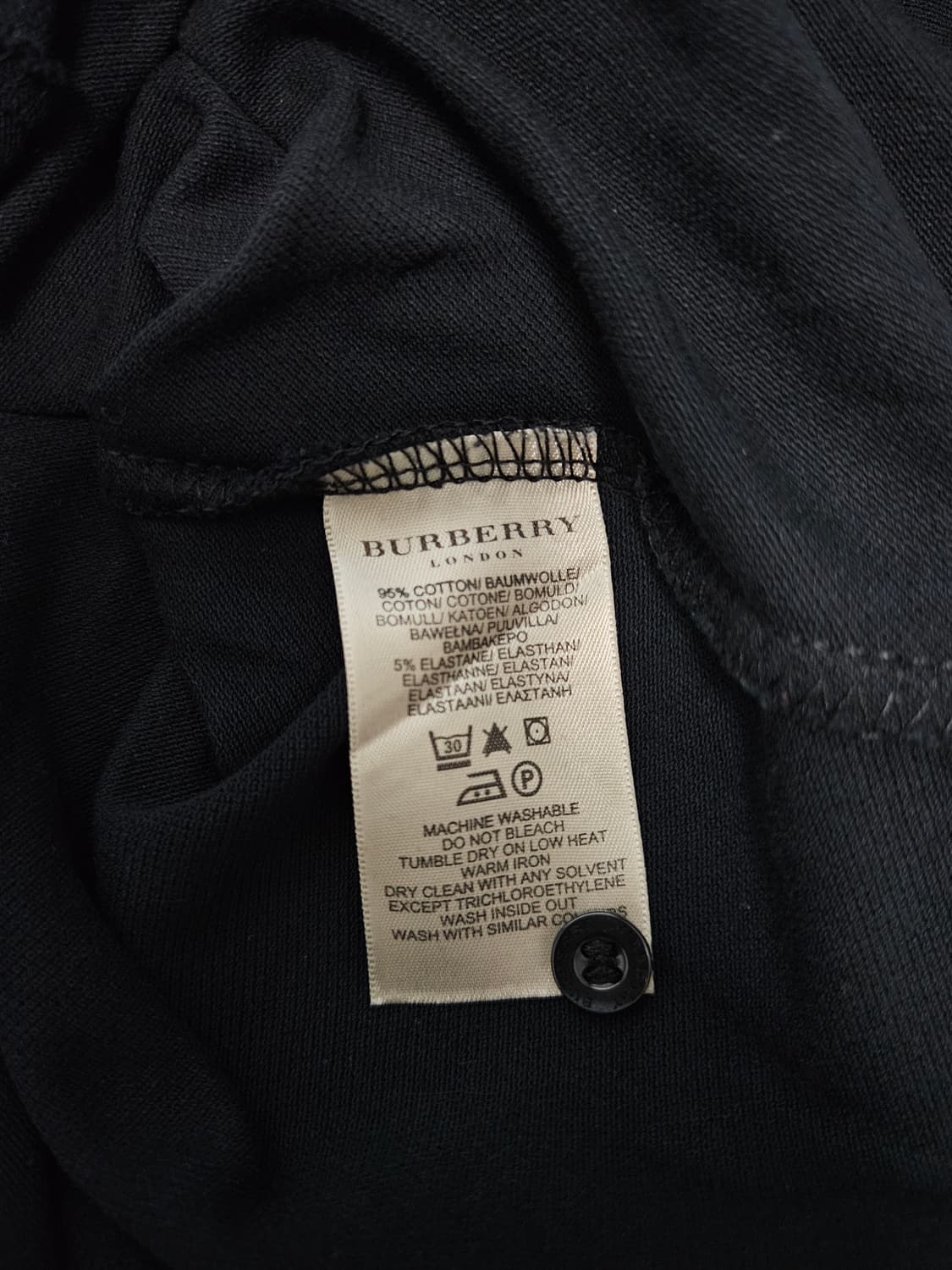 버버리 런던 폴로 원피스 블랙 상품이미지7