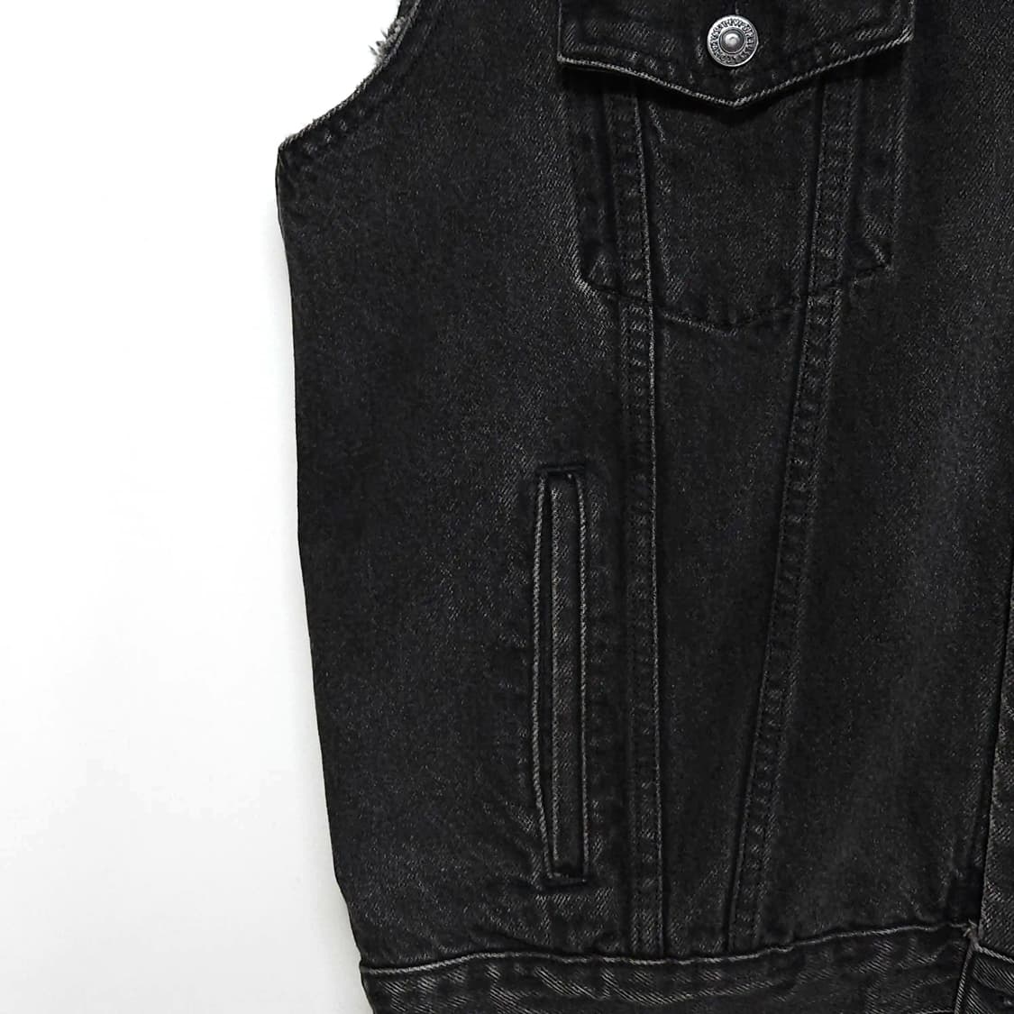 105)LEVIS 리바이스 커스텀 베스트 데님 자켓 상품이미지6