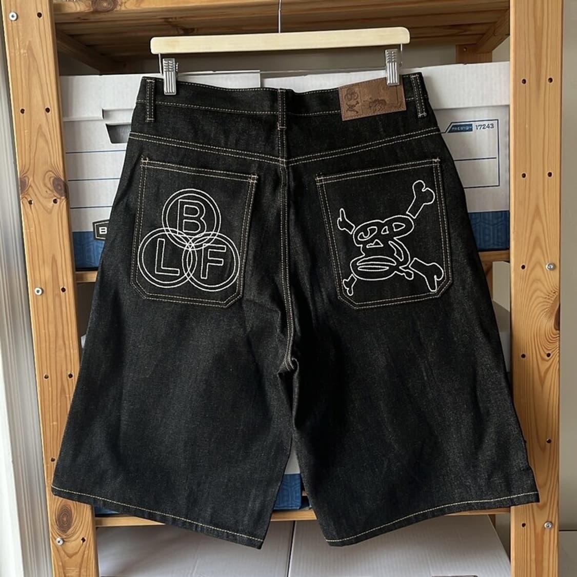boylongface denim shorts 상품이미지2
