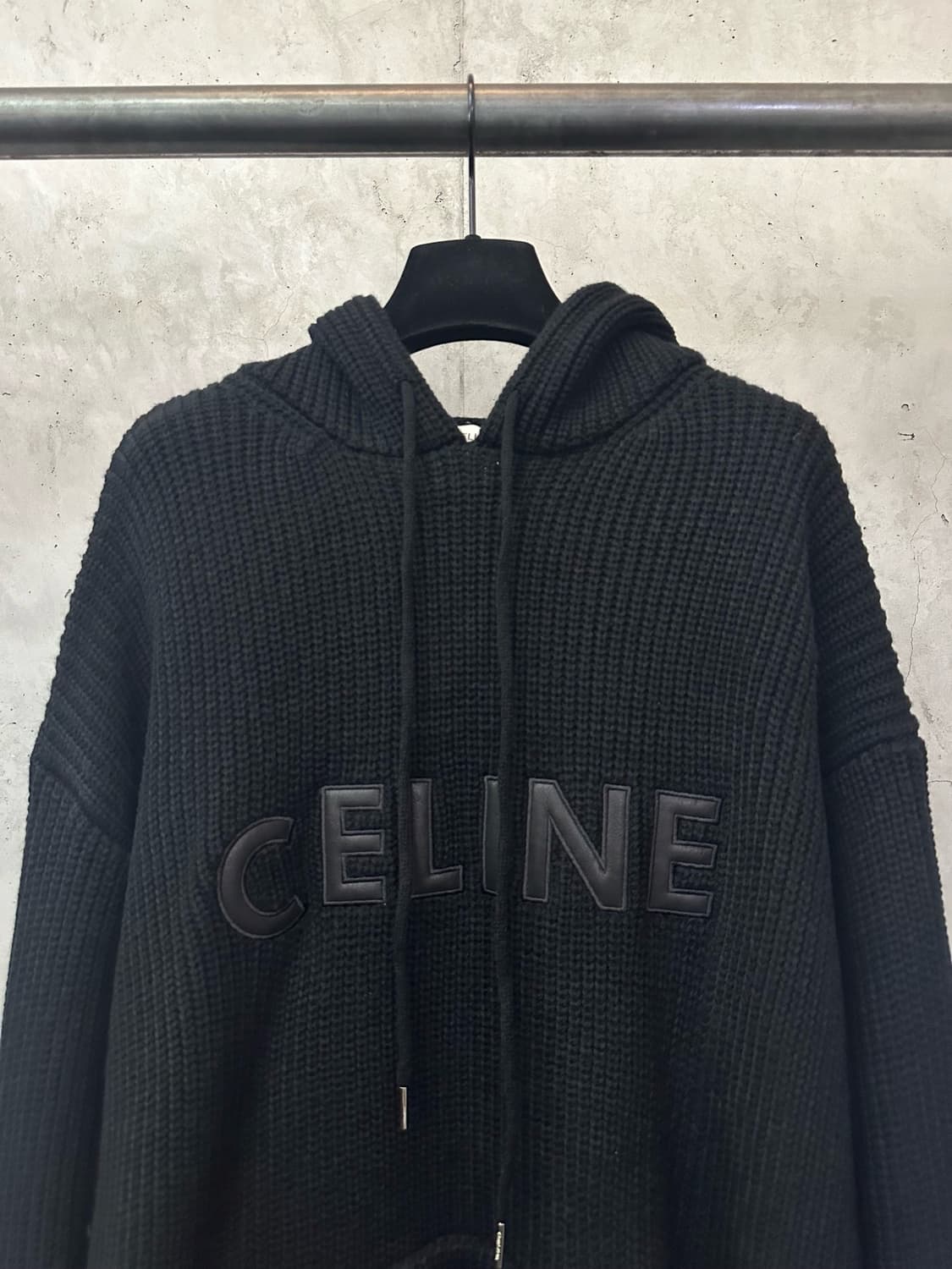 셀린 후드 니트 상품이미지3