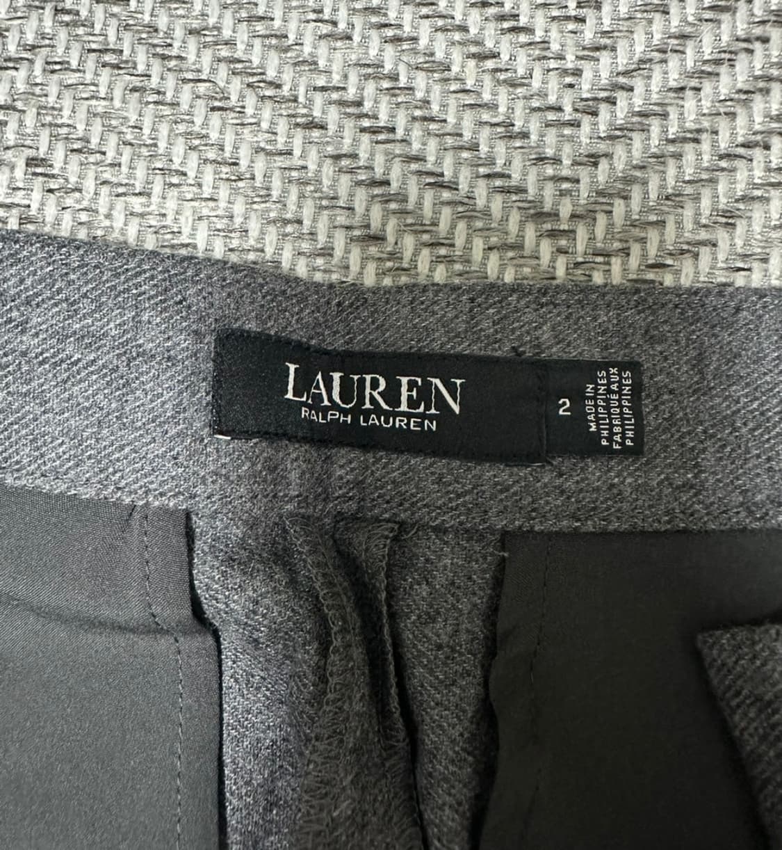 폴로 새상품 모직 캐주얼 정장팬츠 26-27 상품이미지5