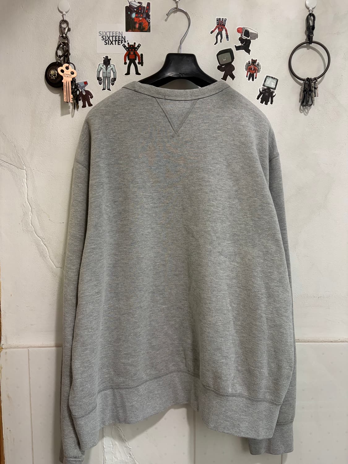 폴로 랄프로렌 맨투맨 회색 XL 상품이미지2