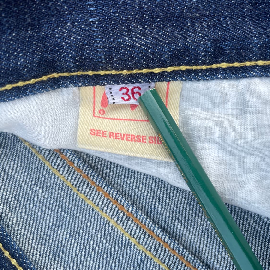 Evisu Wide Denim Pants 상품이미지4