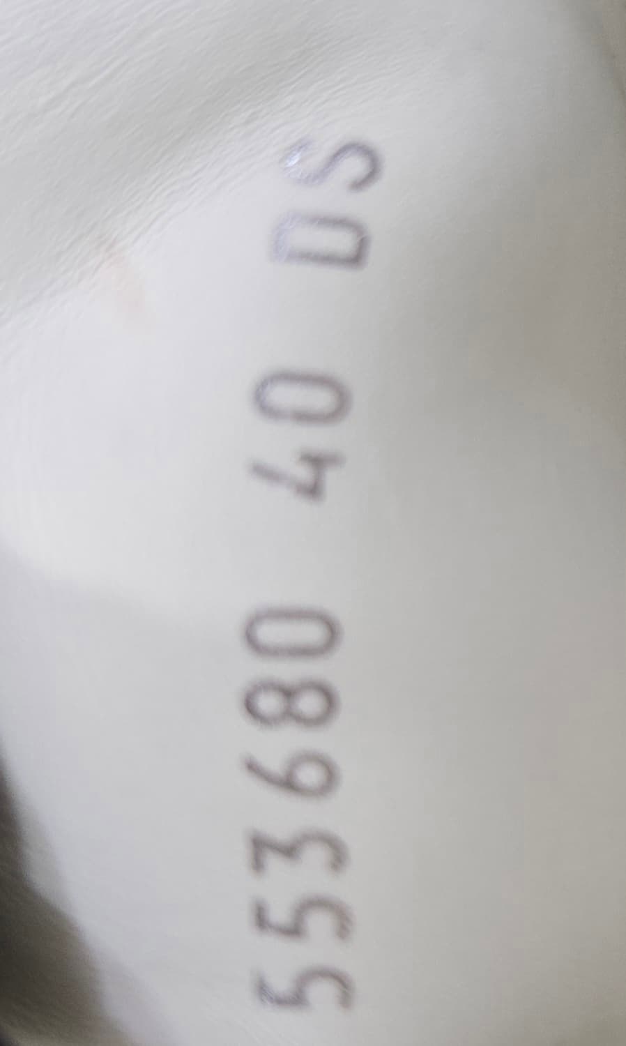 알렉산더 맥퀸 250mm- 화이트&블랙 오버솔 스니커즈 상품이미지7