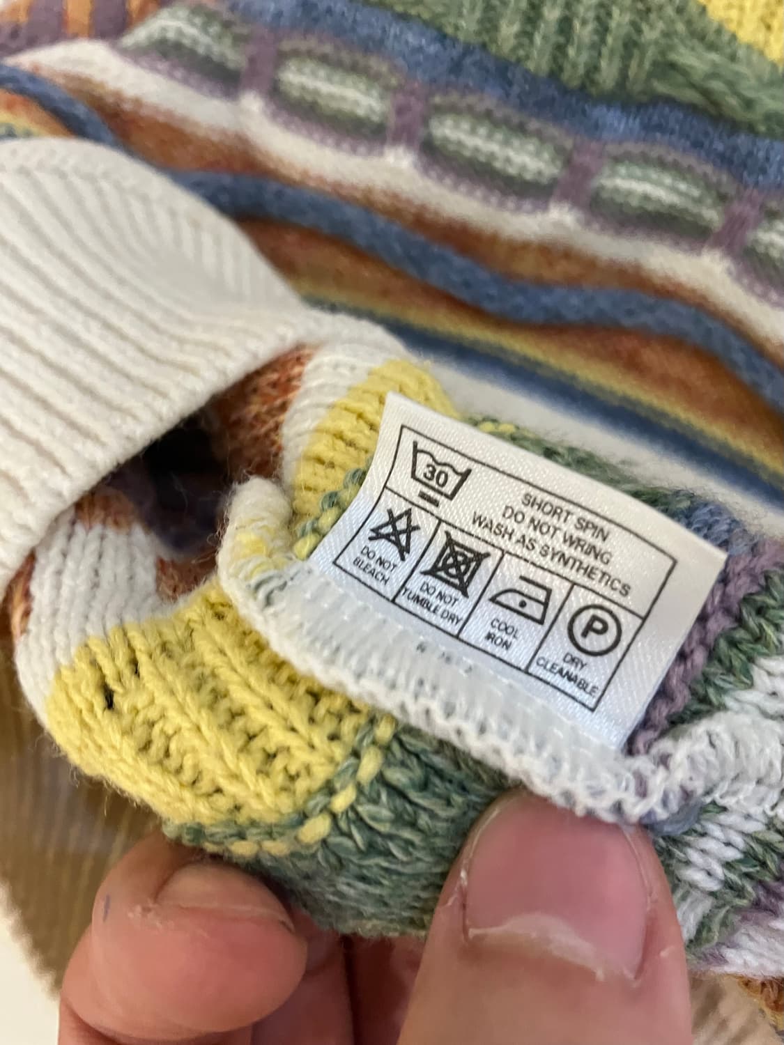 90s Sweater Shop 멀티케이블 쿠지 니트 상품이미지7