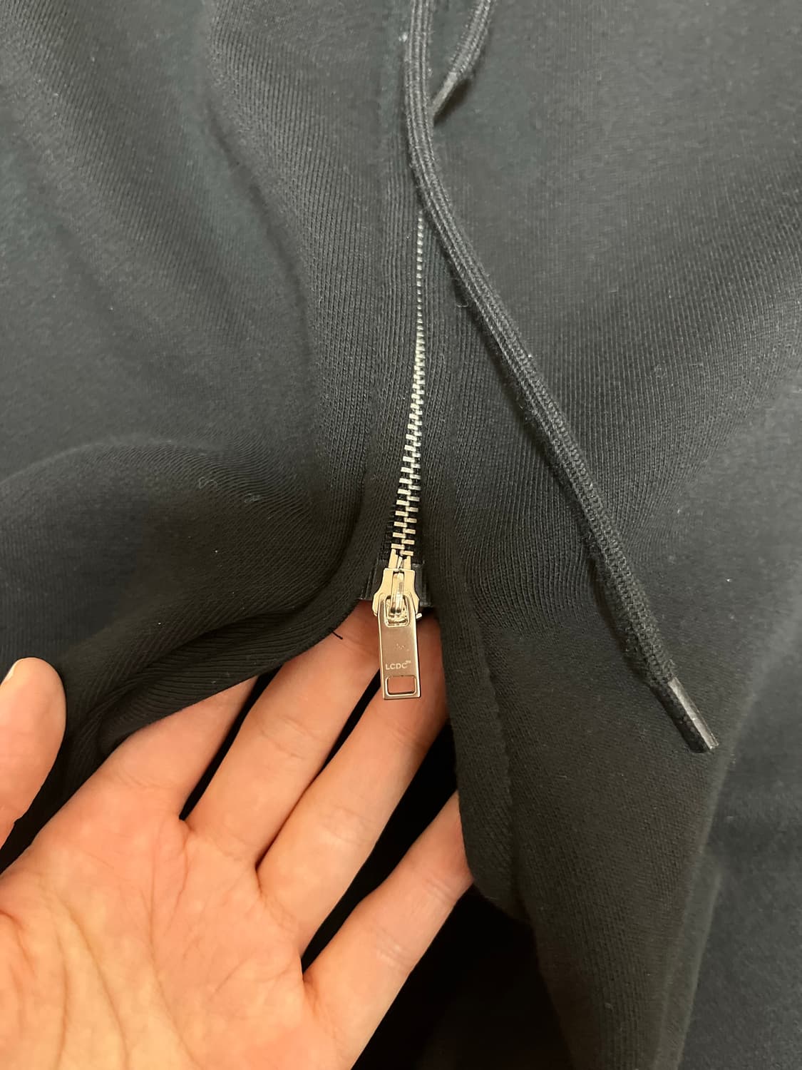 LCDC TM 레이어드 스커트 미듐 블랙 상품이미지4