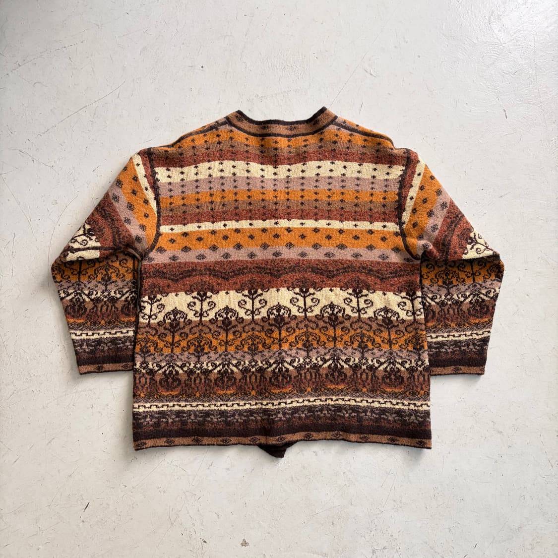 90s 노르딕 빈티지 울 가디건 L 상품이미지6